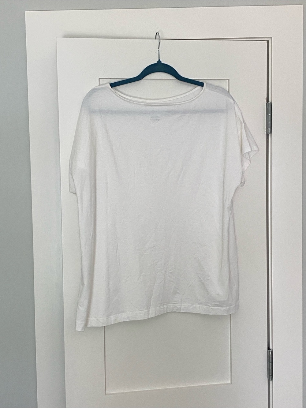Classic White Women's Boxy Tee from JJill